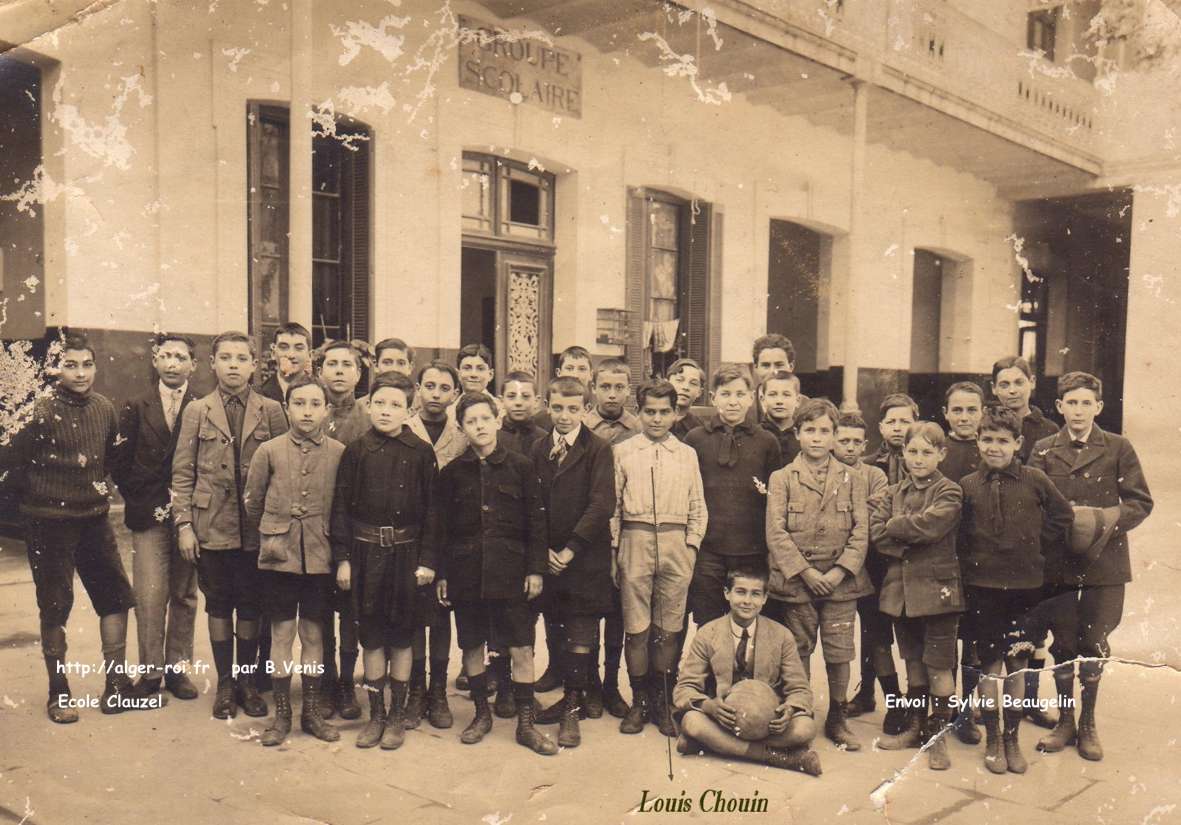 Ecole rue Clauzel,1918