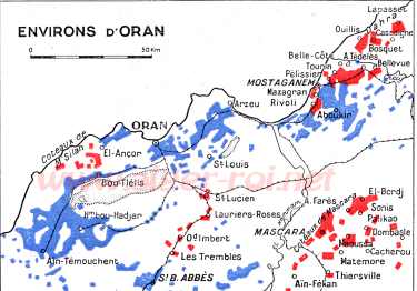 environs d'Oran