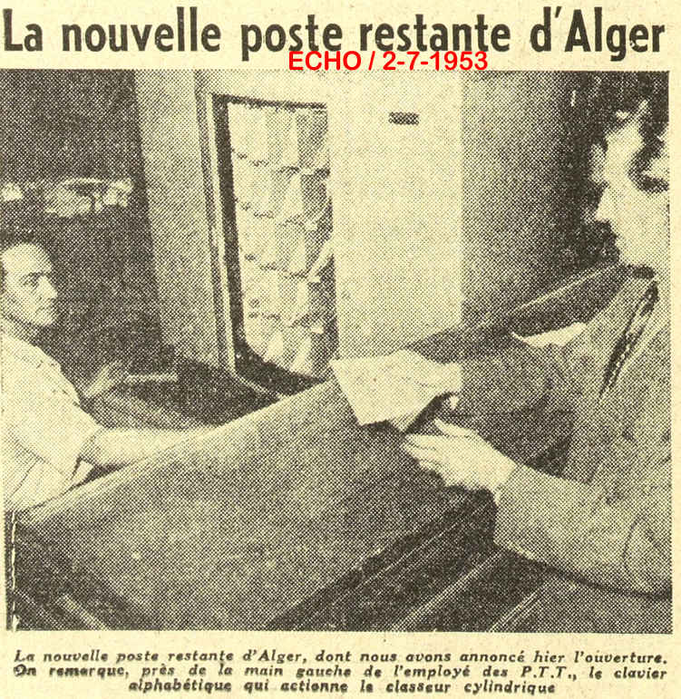 La recette principale des P.T.T. se modernise