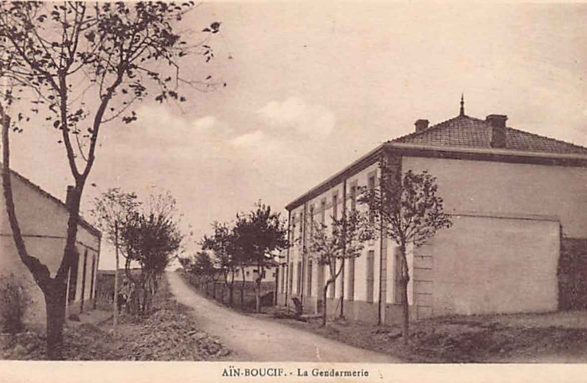 Ain-Boucif, gendarmerie ( il y en a une.) 