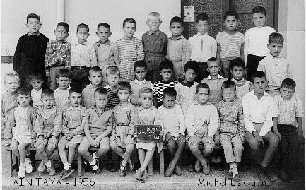 école de garçons, 1956