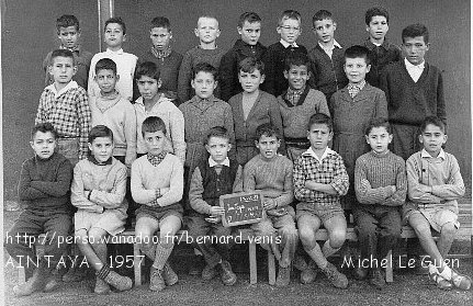 école de garçons, 1957