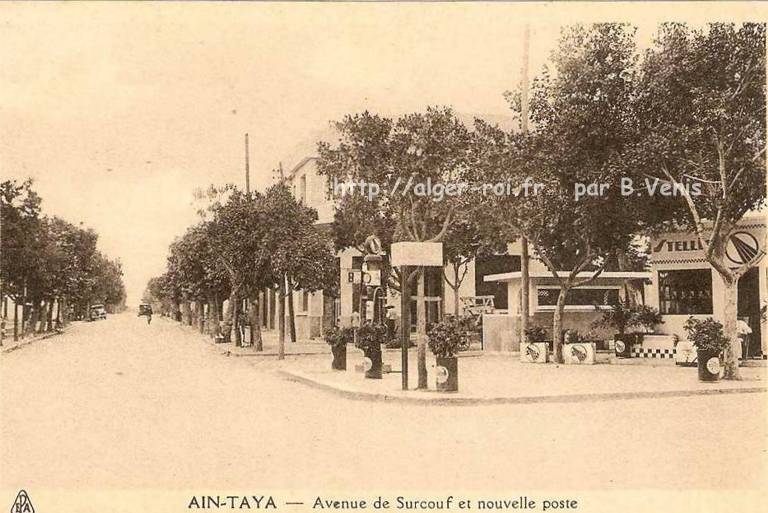 Avenue de Surcouf et nouvelle poste