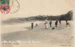 la plage en 1910