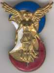 La victoire ailée aux 3 croissants, insigne de la 3ème Division d'Infanterie Algérienne (D.I.A.)