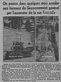 ASCENSEUR de la RUE TANCRÈDE et de la rue Berthezène ( c'est le même.)---suite d'articles extraits de l4echo d'Alger - 1935 et 1936