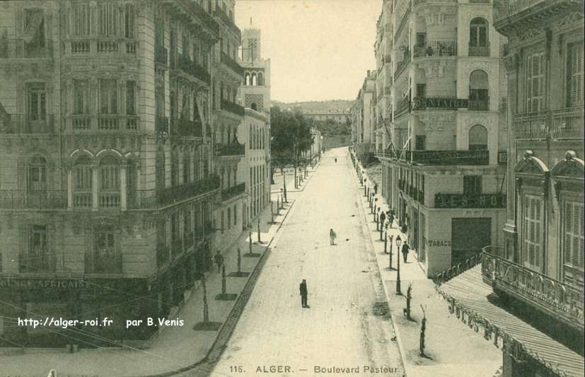 l'avenue Pasteur - Alger, 
