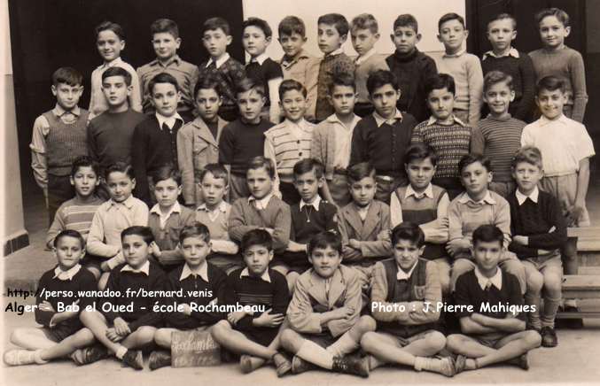 École Rochambeau, classe de CM ?, 1949-1950