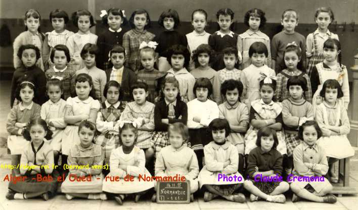 Cours élémentaire 1, 1955-1956