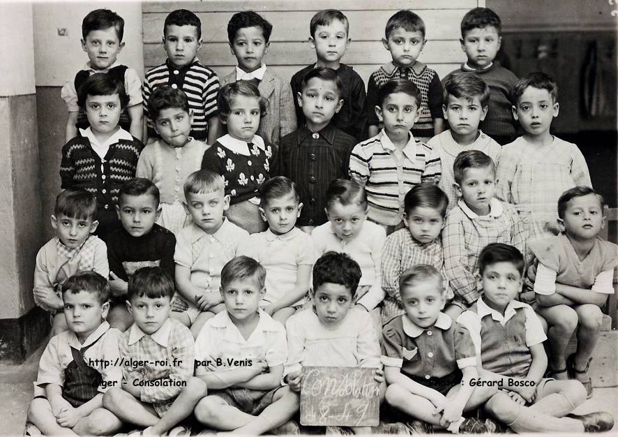 classe: maternelle, 1948-1949