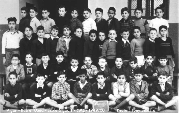 8ème classe : Cours Moyen 1ère année, année 1949-1950