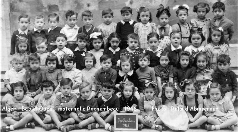 École Rochambeau, la maternelle, 1946/47