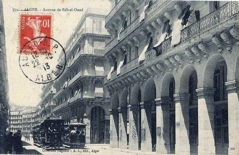Avenue de Bab-el-Oued ---de la Marne