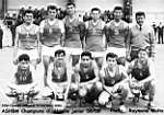 l'équipe de basket de l'ASHBM,champion d'Algérie junior, 1958-59