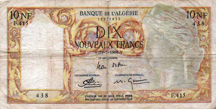 Billet de 10 francs