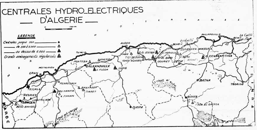 centrales hydro-électriques