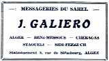 Messageries du Sahel, Galiero