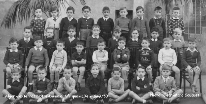 classe de 10è, 1949-1950