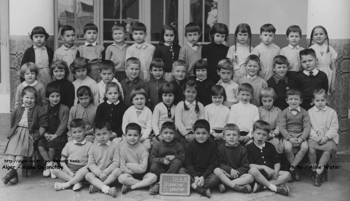 Classe enfantine, 1957-1958