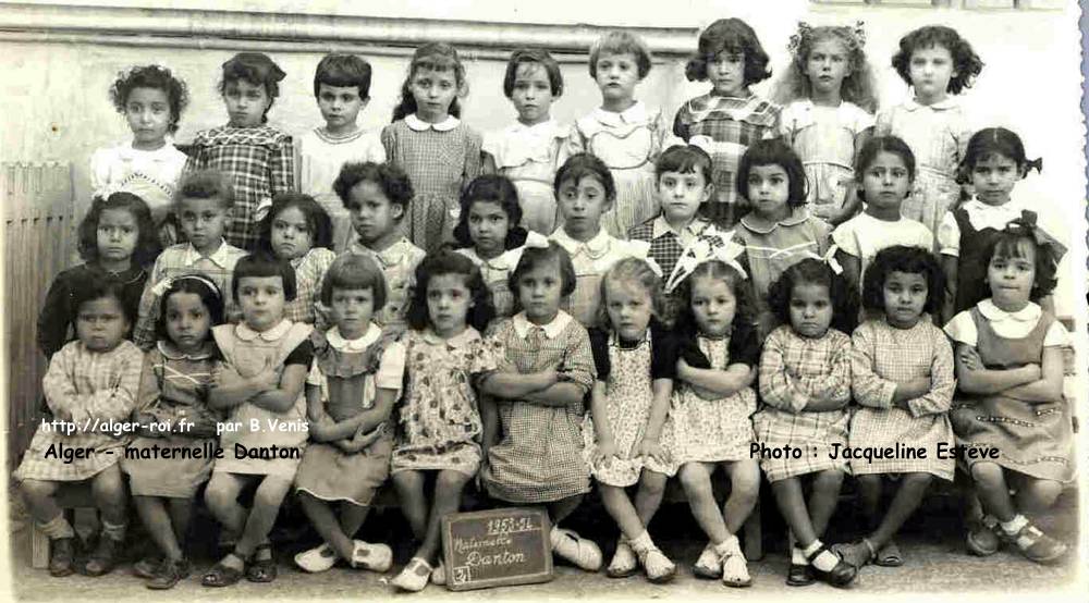 École maternelle de l'impasse Danton, 1953-1954
