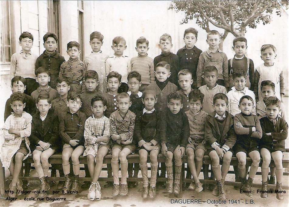 École de garçons rue Daguerre, 1941