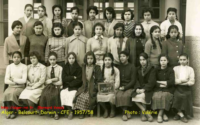 École de filles, rue Darwin