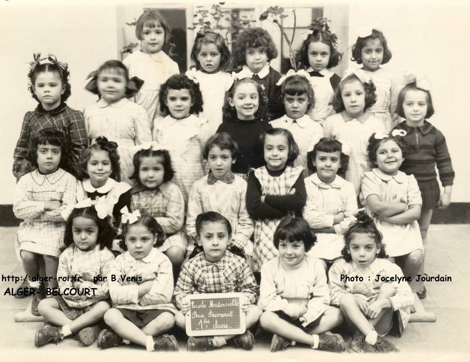 l'école Aumerat, maternelle, 1951-1952