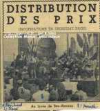 Distribution des Prix au Lycée de Ben Aknoun en juin-juillet 1953.54 .