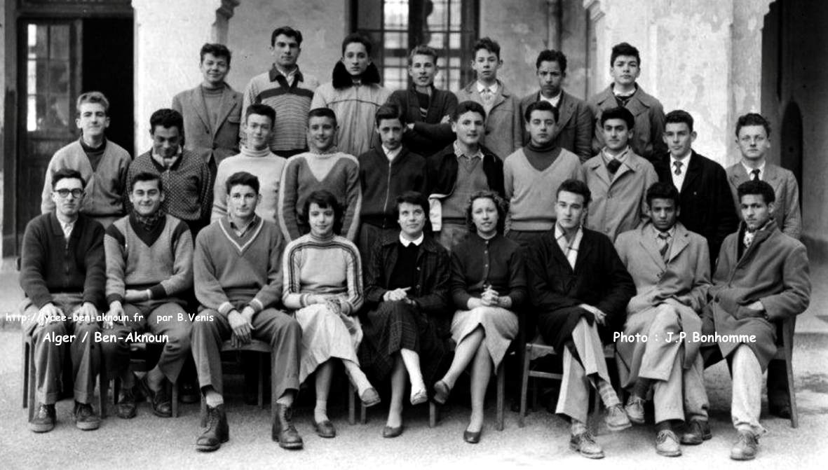 Lycée Ben -Aknoun-2èC, 1955-1956 - 