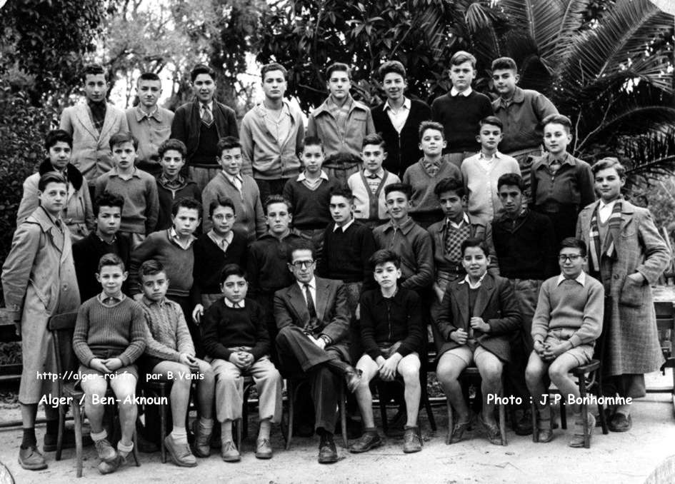 Lycée Ben -Aknoun, 4èB2, 1953-1954