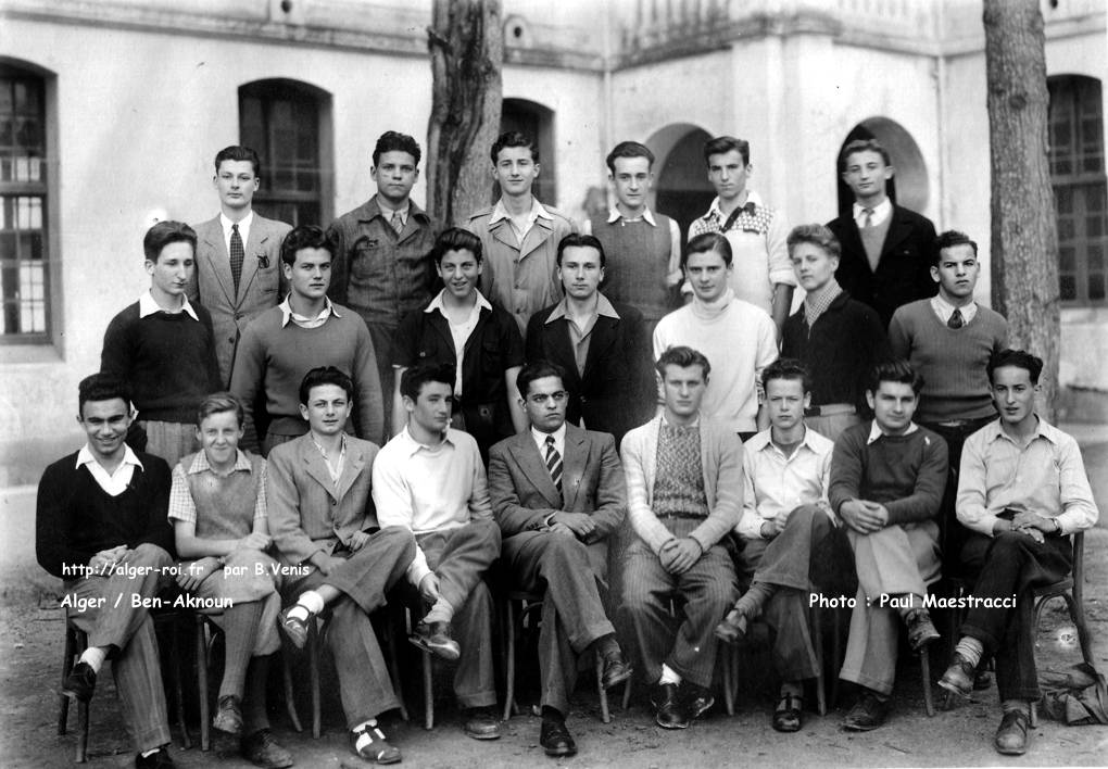 Lycée Ben -Aknoun1e C, 1948-1949 -
