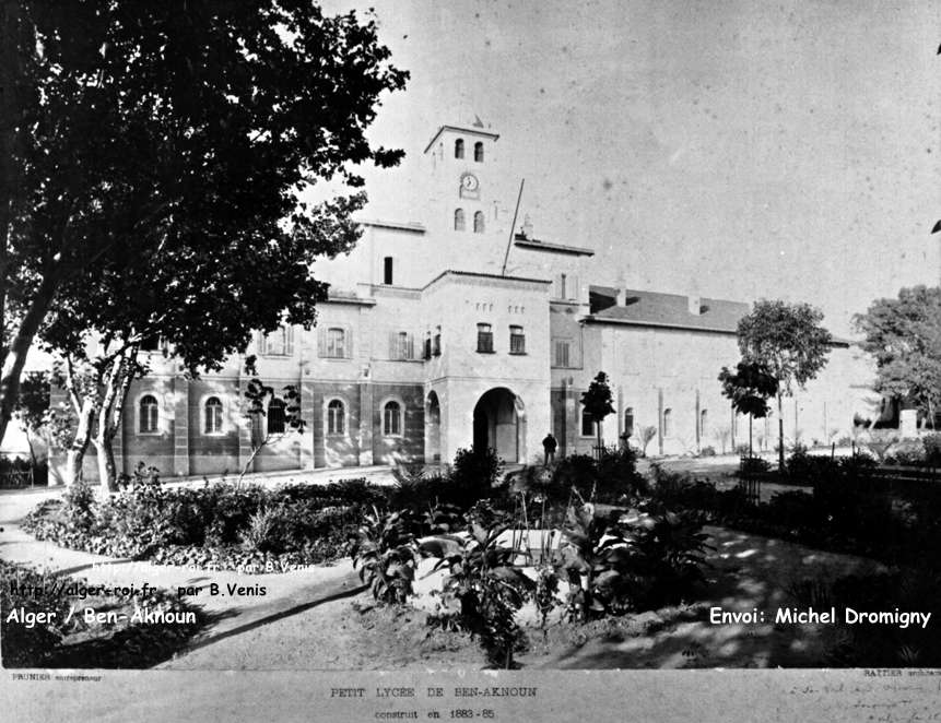 Le lycée, en 1883 - 1885