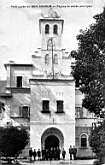 Façade et entrée principales du lycée de Ben Aknoun le 16 juin 1914 (avec texte au verso) .