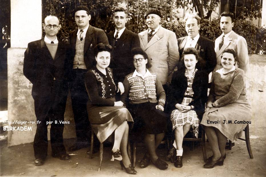 Les instituteurs , avant 1950