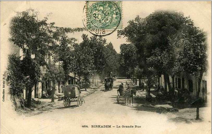 birkadem, la grande rue