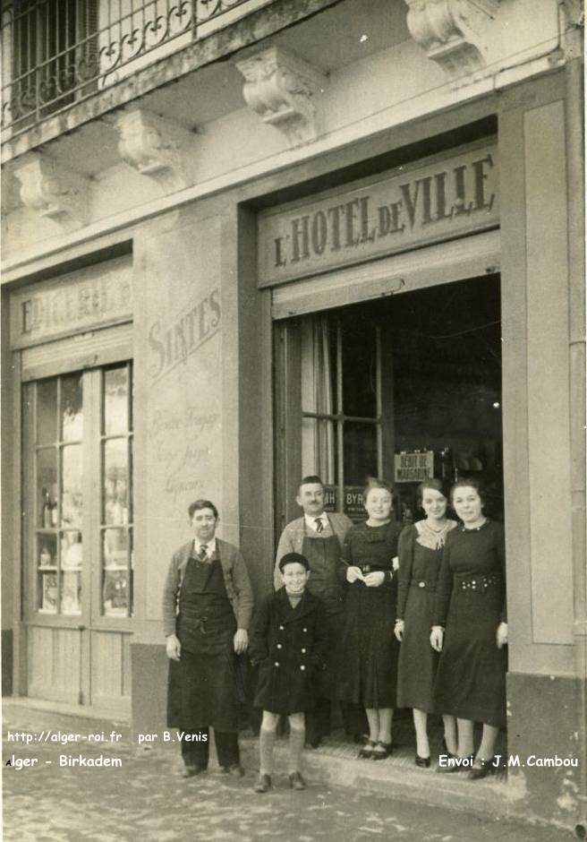 Epicerie Sintés 89 rue du Juillet entre 1932 et 35