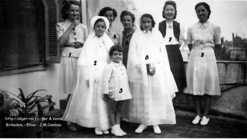 Communion d'Yvette Sintés 1938 ?