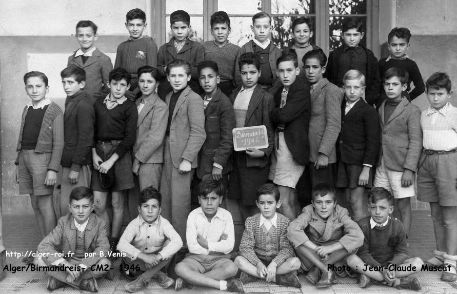 École de Birmandreis, cours moyen 2,1946