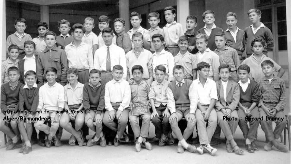 École de Birmandreis,Parmentier, 5è, 1960-61