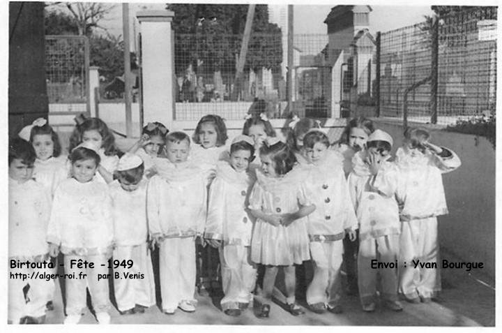 fête de l'école, 1949