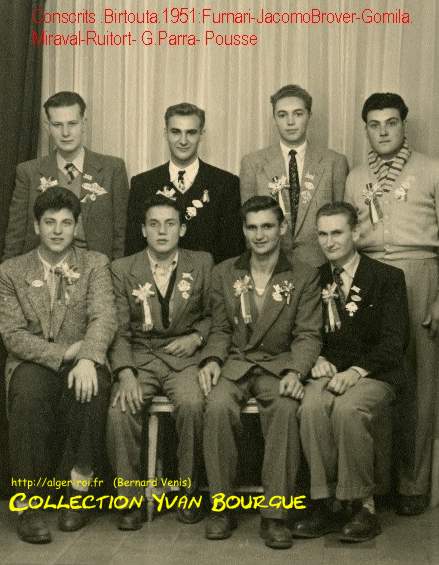 Les conscrits de Birtouta, 1950-1951
