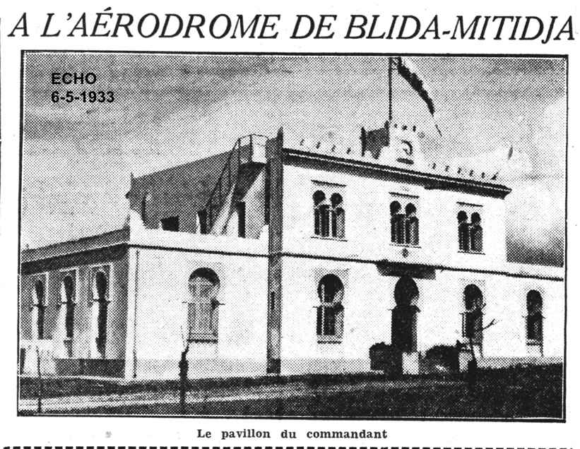 1.- Aérodrome de Blida-Mitidja