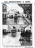 Inondations à Bône