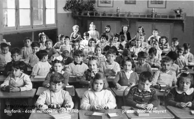 école maternelle, année 1947-1948
