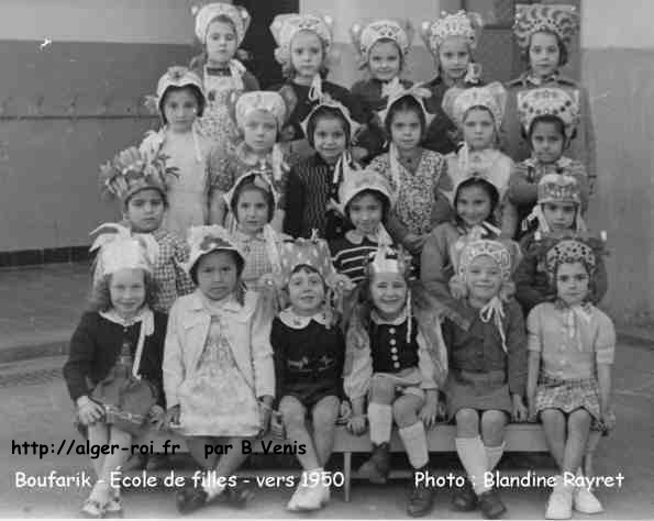 carnaval à l'école des filles, 1950? 