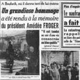 Inauguration stèle Amédée Froger