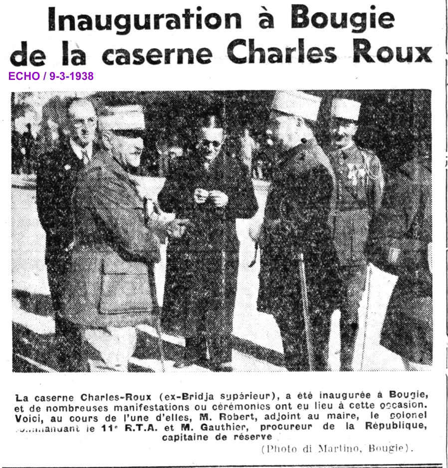 Inauguration à Bougie