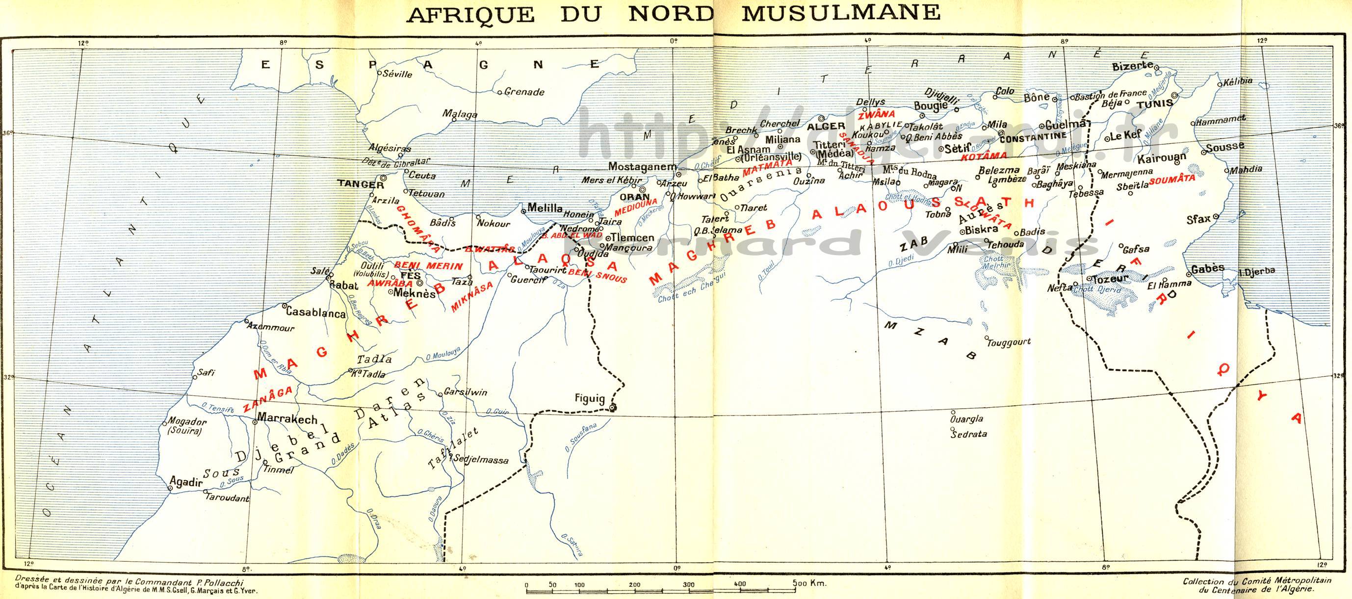 Afrique du nord musulmane
