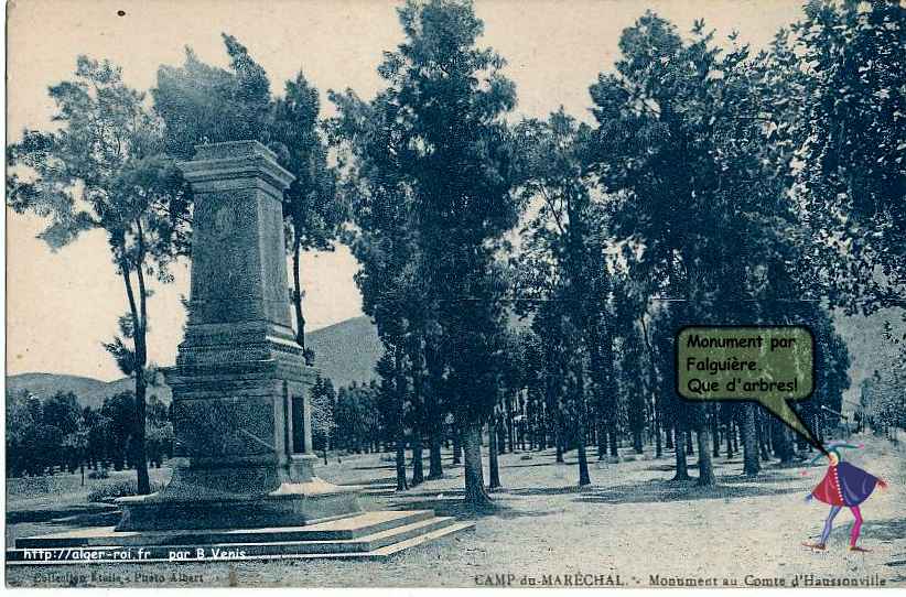Le monument au comte Haussonville