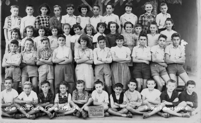 Année scolaire 1953-1954